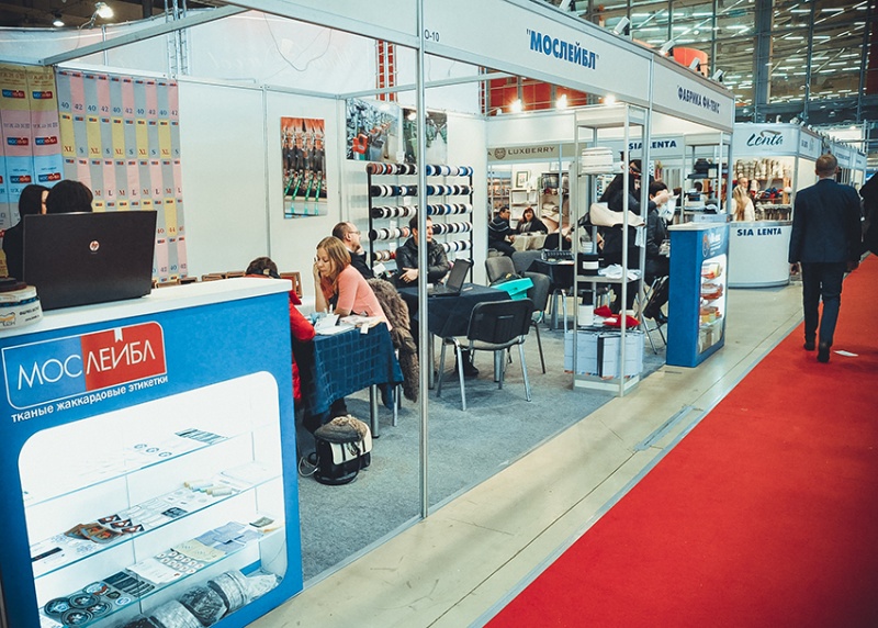 Мослейбл выставке-ярмарке ТЕКСТИЛЬЛЕГПРОМ