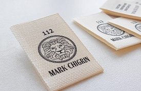 Ярлыки печатные на хлопке