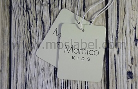 Картонный ярлык