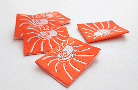 тканые этикетки