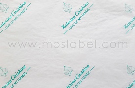 Печать на бумаге тишью