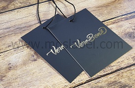 Картонный ярлык