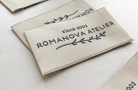 тканые этикетки