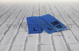 Печать на сатине этикеток с размерами