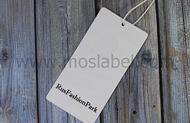 Картонный ярлык