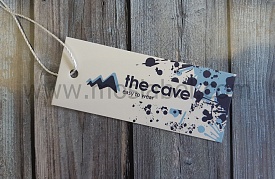 Картонный ярлык