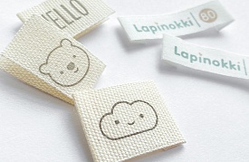 Бирки печатные на хлопке